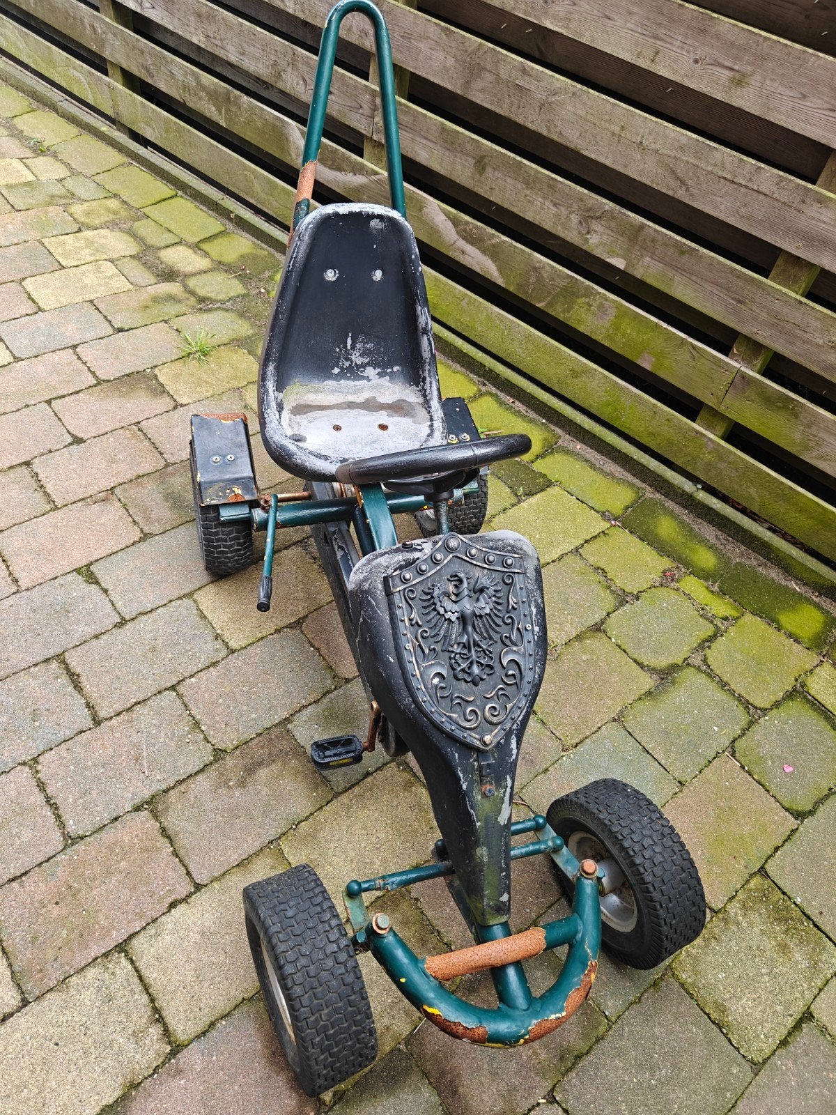 Gebruikte skelter met duwstang, Ophalen, Gebruikt, Overige merken