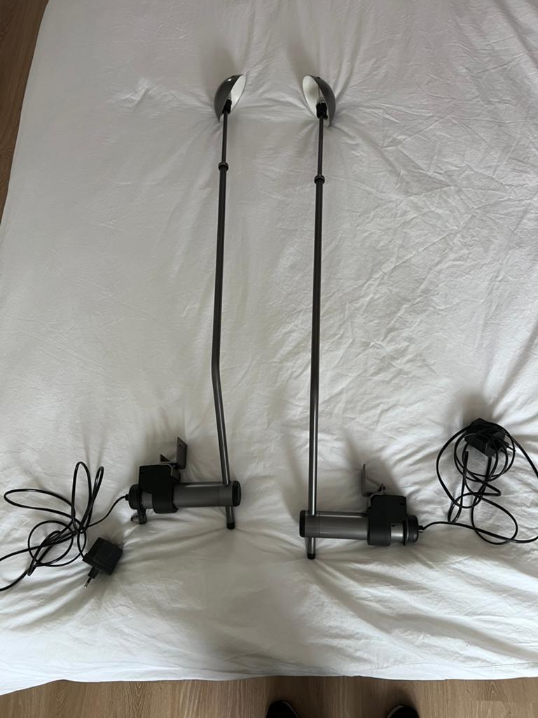 2 bedlampen Auping Auronde, Ophalen of Verzenden, Gebruikt