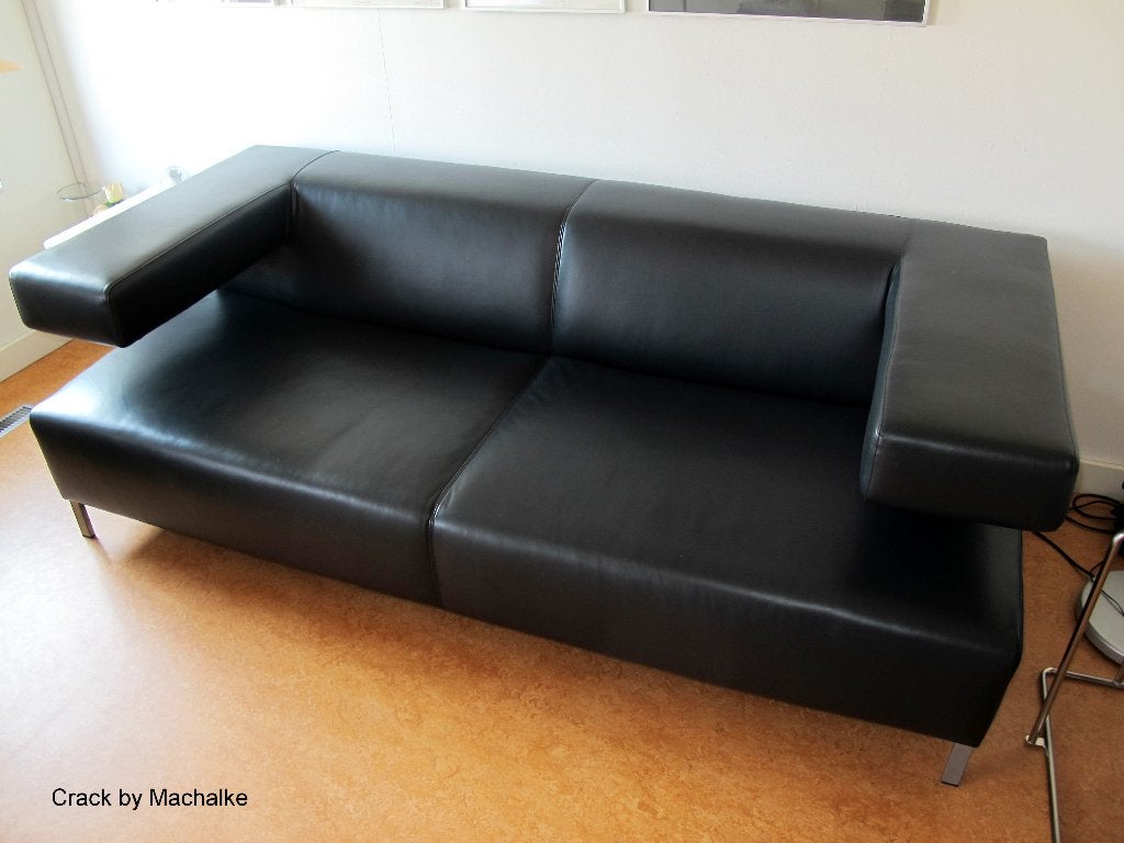 BANK design, Ophalen, Driepersoons, Zo goed als nieuw, Rechte bank