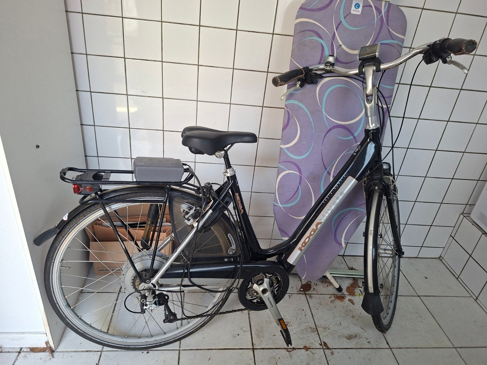 Elektrische damesfiets Koga Miyata - accu defect, Gebruikt, Velgrem, (Extra) lage instap, 50 tot 53 cm