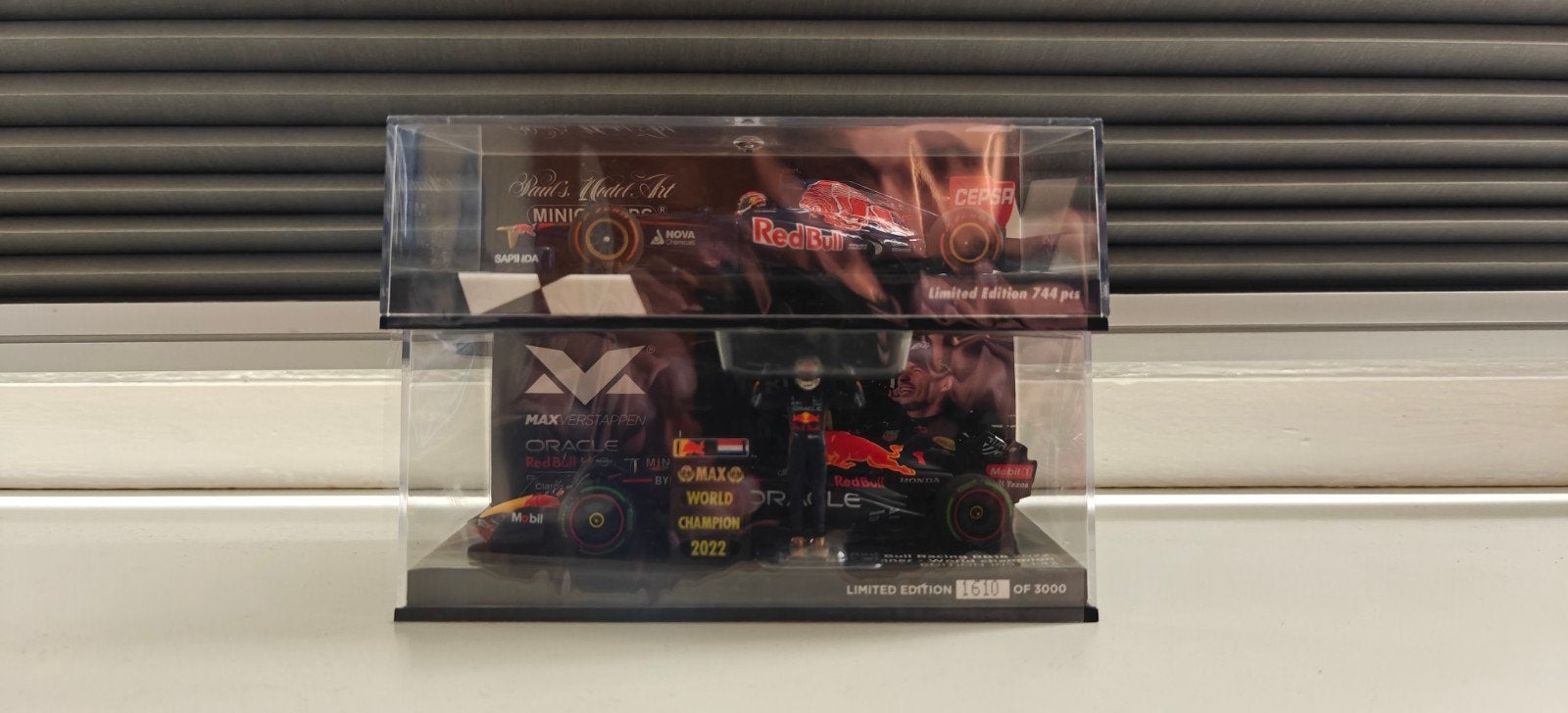 Max Verstappen 1:43 World champion 2022 en Adria test 2014, Ophalen of Verzenden, Nieuw