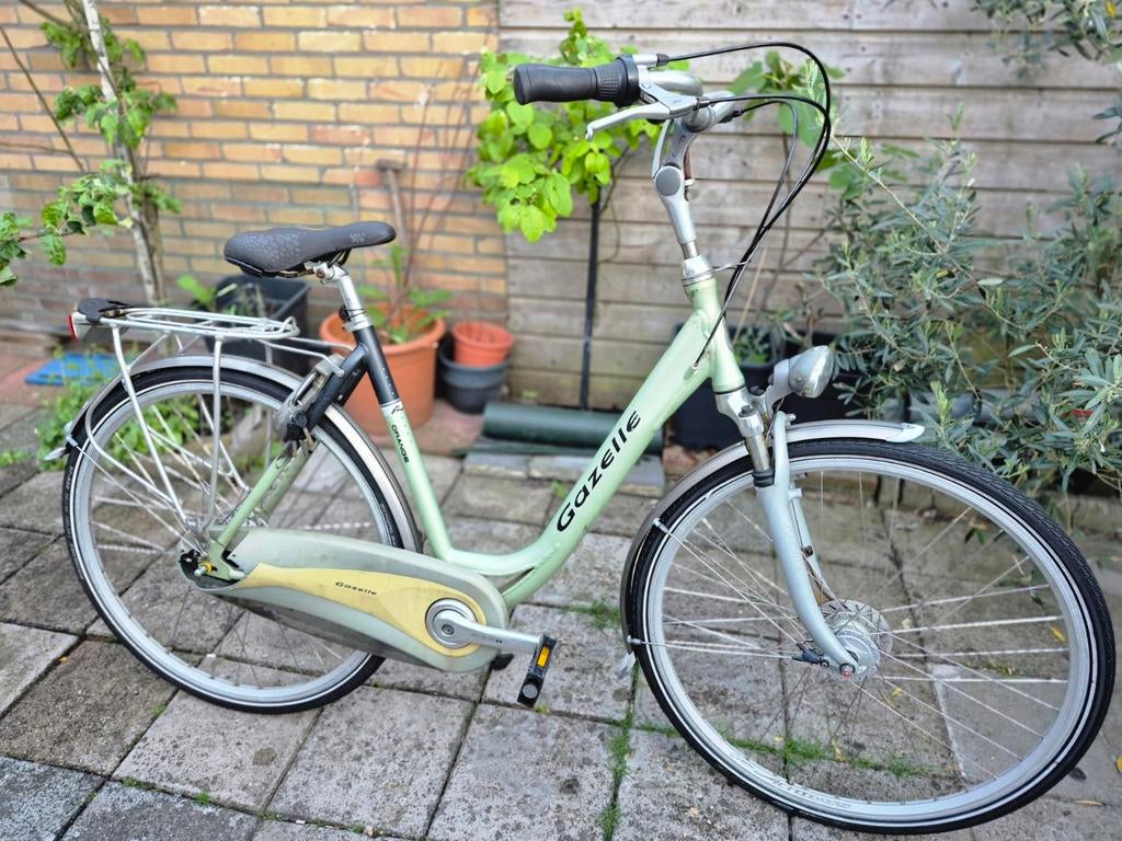 Gazelle damesfiets 7 versnellingen, Ophalen, 53 tot 56 cm, Versnellingen, Zo goed als nieuw