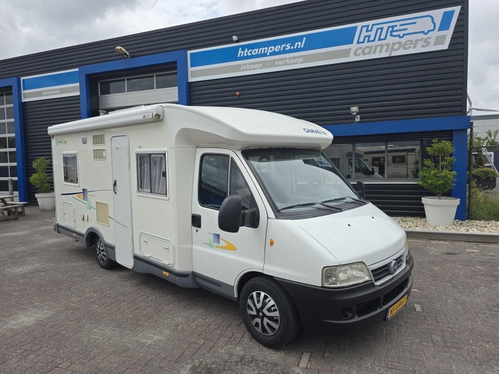 Chausson Odyssee 78 B.J.2004 incl voortent, Caravans en Kamperen, Campers, Standaard zit, Ringverwarming, Fiat, Achteruitrijcamera