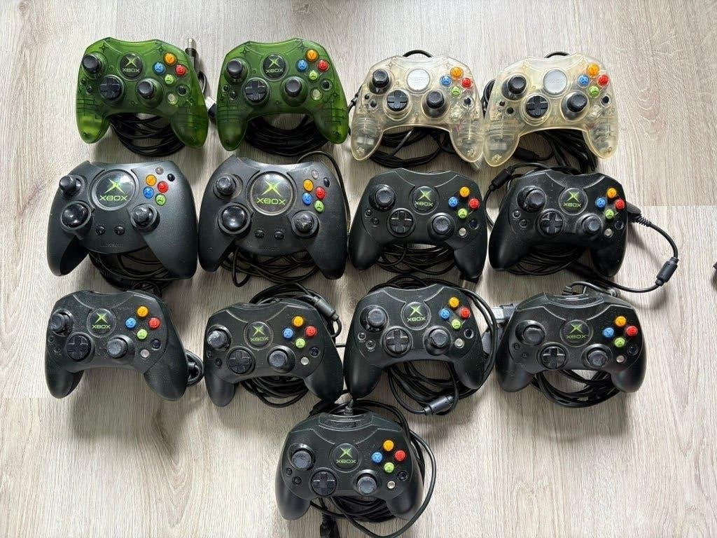 Diverse Original Xbox Controllers, Spelcomputers en Games, Ophalen of Verzenden, Gebruikt, Controller, Xbox Original