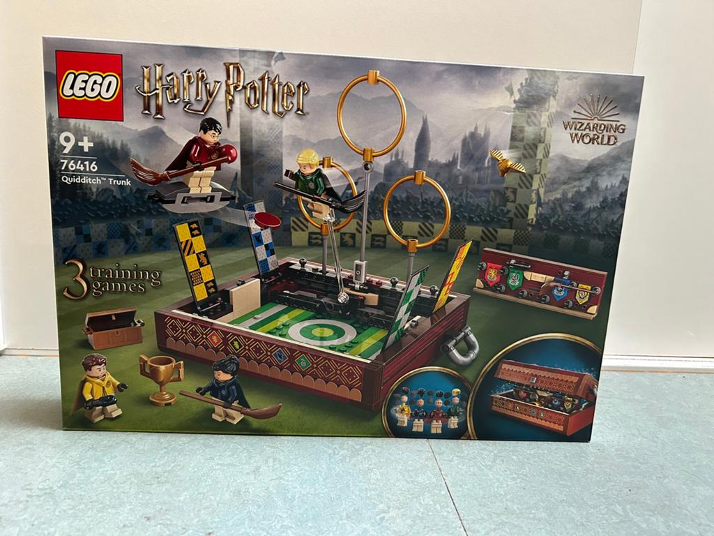 LEGO 76416 Harry Potter Zwerkbal hutkoffer NIEUW, Lego, Ophalen of Verzenden, Complete set, Compleet