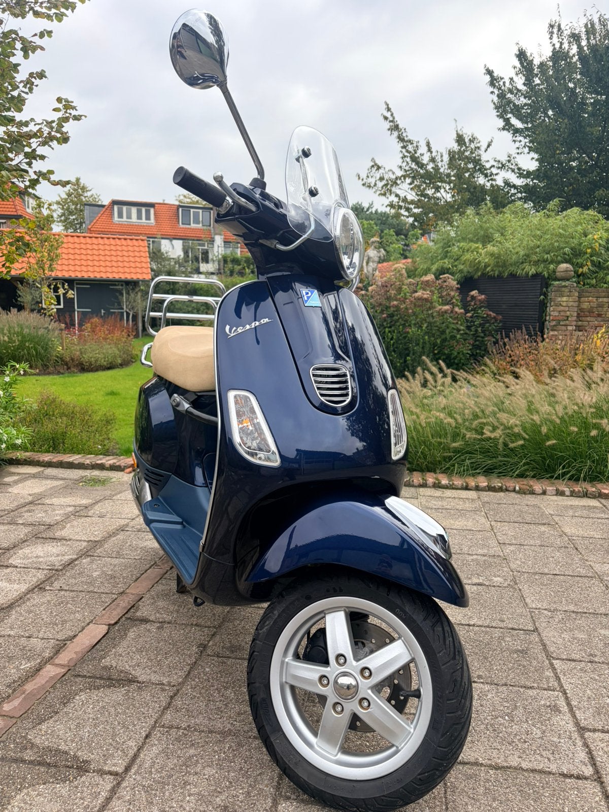Uniek ! Vespa LX50 4t midnight blue 4-2014 snor, Ophalen, Zo goed als nieuw, Benzine, Vespa LX