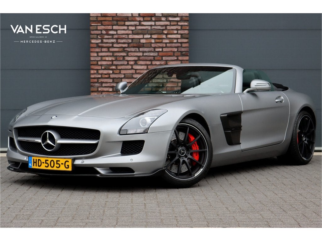 Mercedes-Benz SLS Roadster 6.3 AMG BRABUS B63S | 700PK | Bra, Achterwielaandrijving, Gebruikt, Leder, Bedrijf