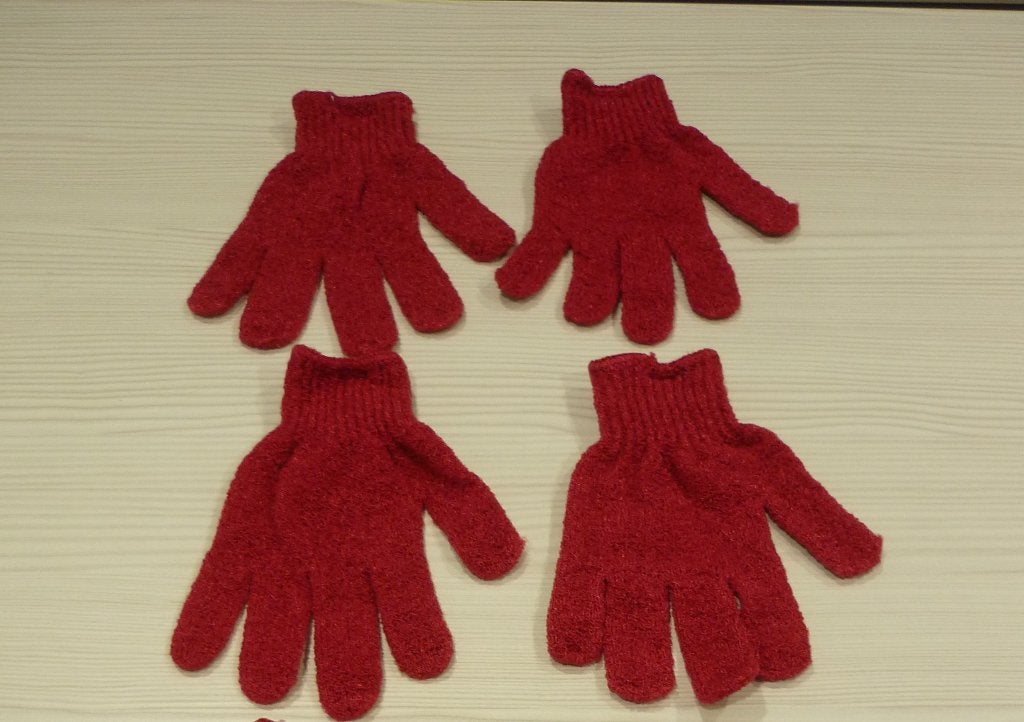 Nieuw Rituals 4x scrub glove, scrubhandschoen, handschoen, Ophalen of Verzenden, Nieuw, Bad & Douche