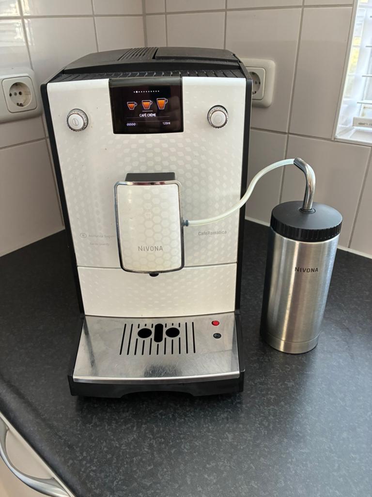 Espresso koffiemachine Nivona, Witgoed en Apparatuur, Koffiezetapparaten, Zo goed als nieuw, Koffiemachine, Ophalen of Verzenden