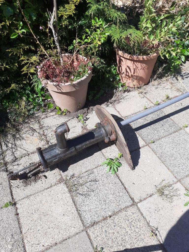 Antieke hand waterpomp, Ophalen, Gebruikt, Handmatig, Overige typen
