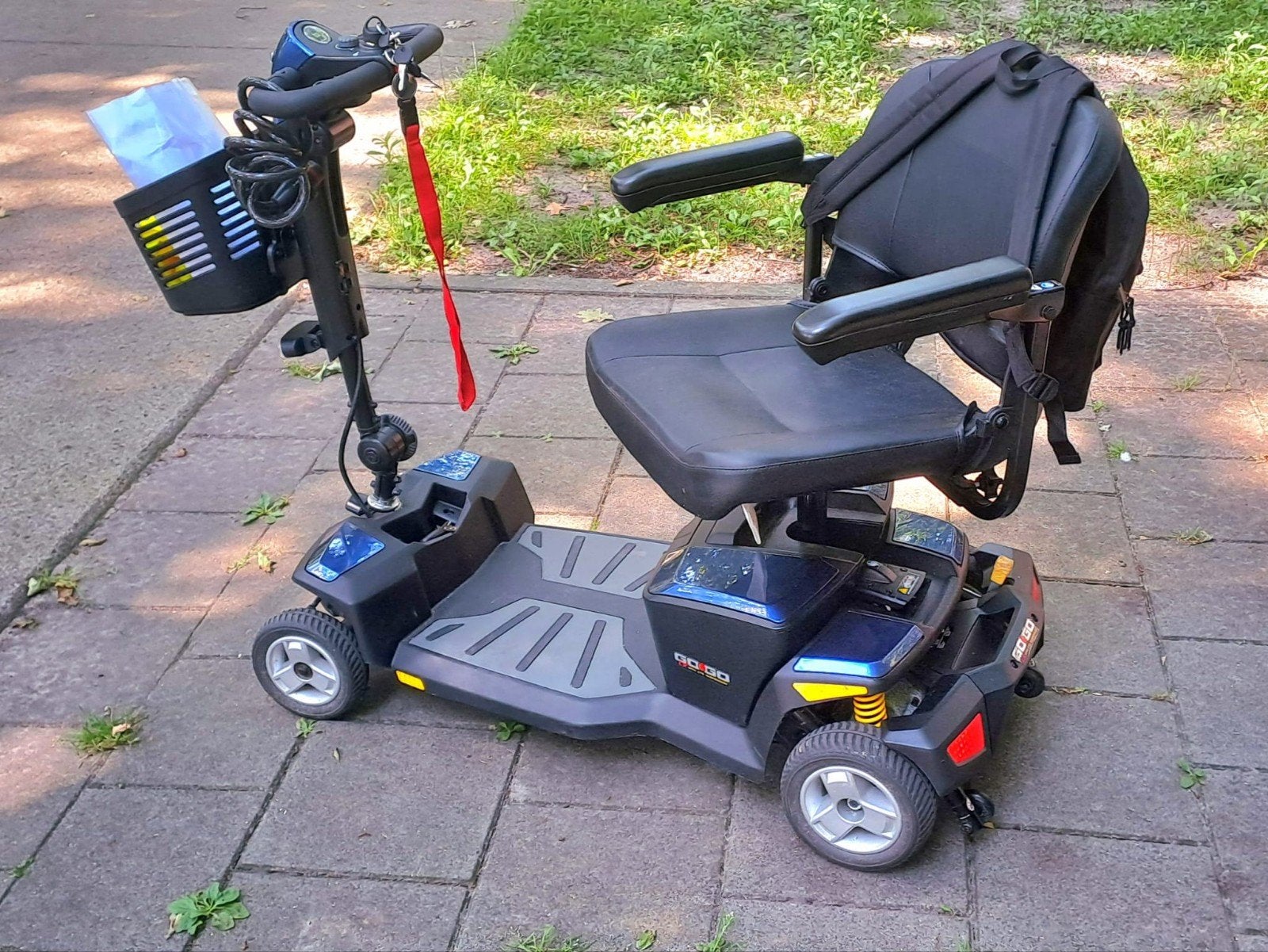 Inklapbare scootmobiel pride 2024 - 2x gebruikt in nieuw st, Diversen, Brommobielen en Scootmobielen, Ophalen, 10 km/u of minder