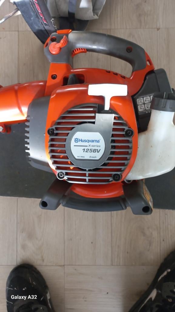 Husqvarna 125BV Bladblazer - Krachtig en Betrouwbaar, Ophalen, Benzine, Gebruikt, Handgedragen