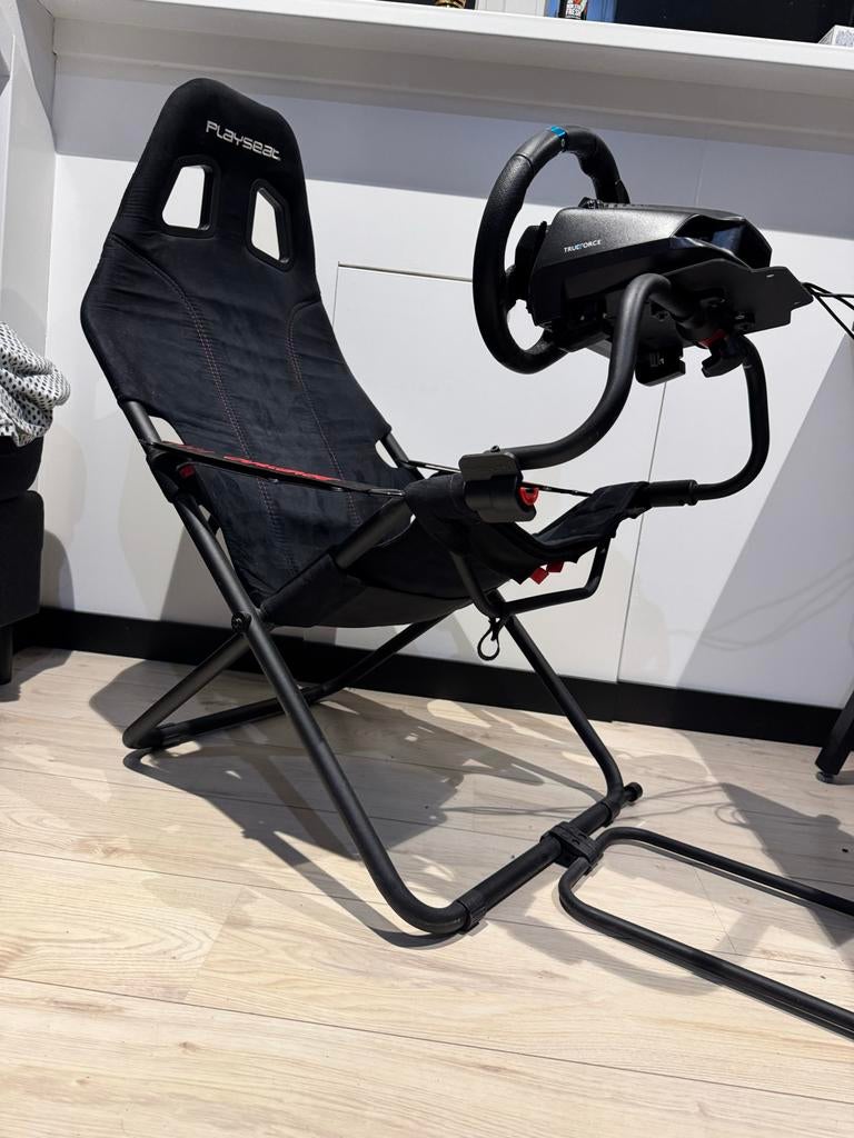 Logitech G29 racestuur met Playseat Challenge, Spelcomputers en Games, Spelcomputers | Overige, Gebruikt, Overige merken, Ophalen of Verzenden