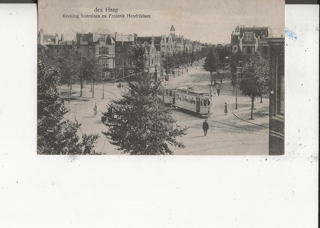 Den Haag Panorama Statenlaan-Fred.Hendriklaan 19-8-1926, Ophalen of Verzenden, 1920 tot 1940, Gelopen, Zuid-Holland