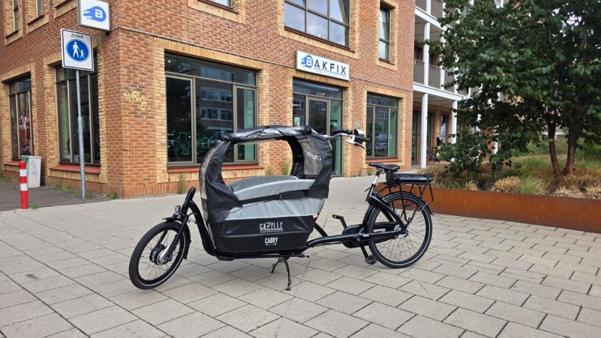 2dehands Elektrische Gazelle Cabby bakfiets, Ophalen, Gebruikt, -, -