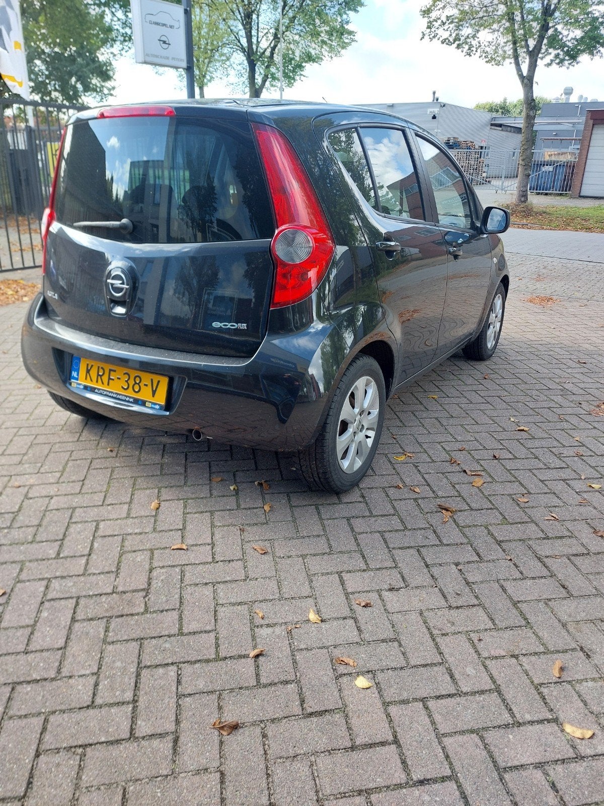 Opel Agila 1.0 12V Airco Zwart, Bedrijf, Handgeschakeld, 3 cilinders, Geïmporteerd