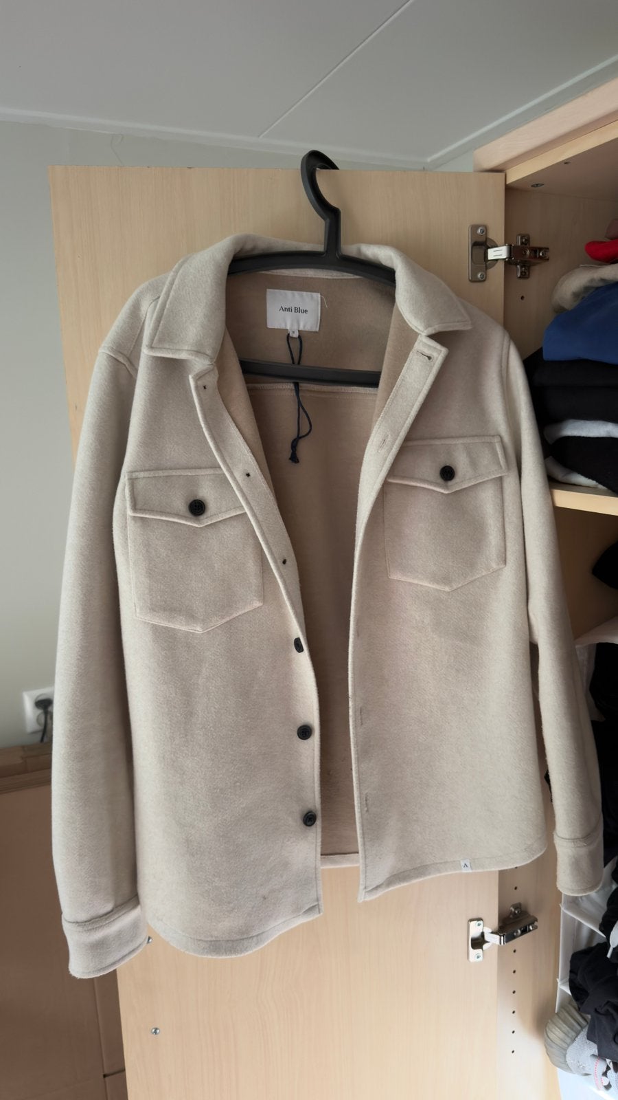 anti blue jas maat s, J, Beige, Ophalen of Verzenden, N