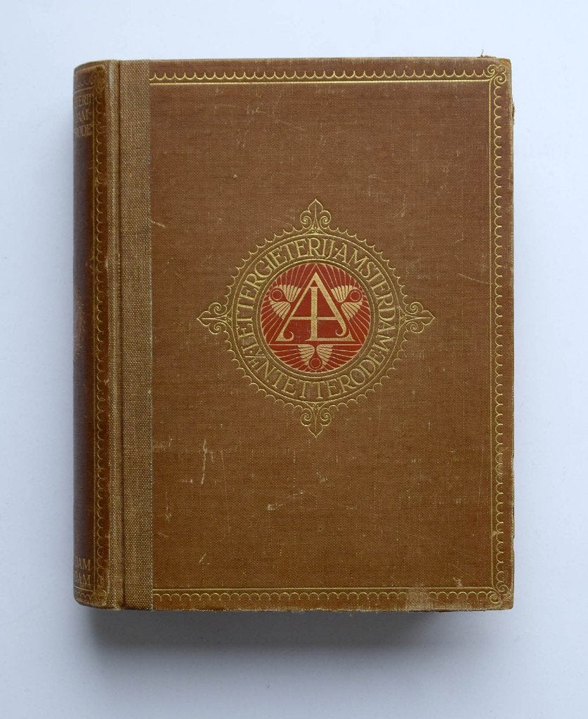 Letterproef lettergieterij "Amsterdam" voorh Tetterode 1916, Gelezen, Verzenden, Lettergieterij "Amsterdam", Overige onderwerpen