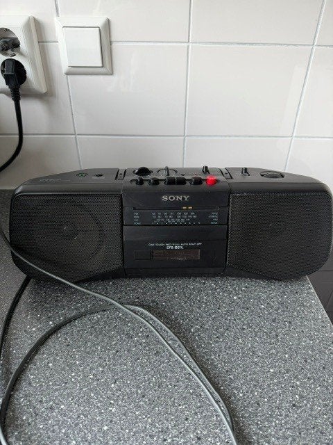 Radio Cassette Recorder SONY, Audio, Tv en Foto, Ophalen of Verzenden, Gebruikt