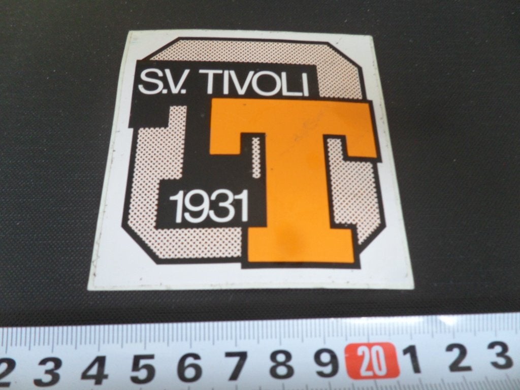 sticker ehv SV TIVOLI 1931 sport, Ophalen of Verzenden, Zo goed als nieuw