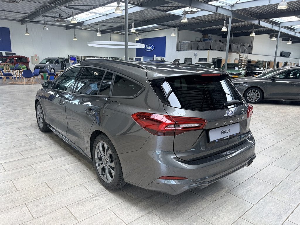 Ford FOCUS Wagon EcoBoost Hybrid 155 pk ST-Line | Winterpack, 12 maanden, Stof, Gebruikt, Automatische klimaatregeling