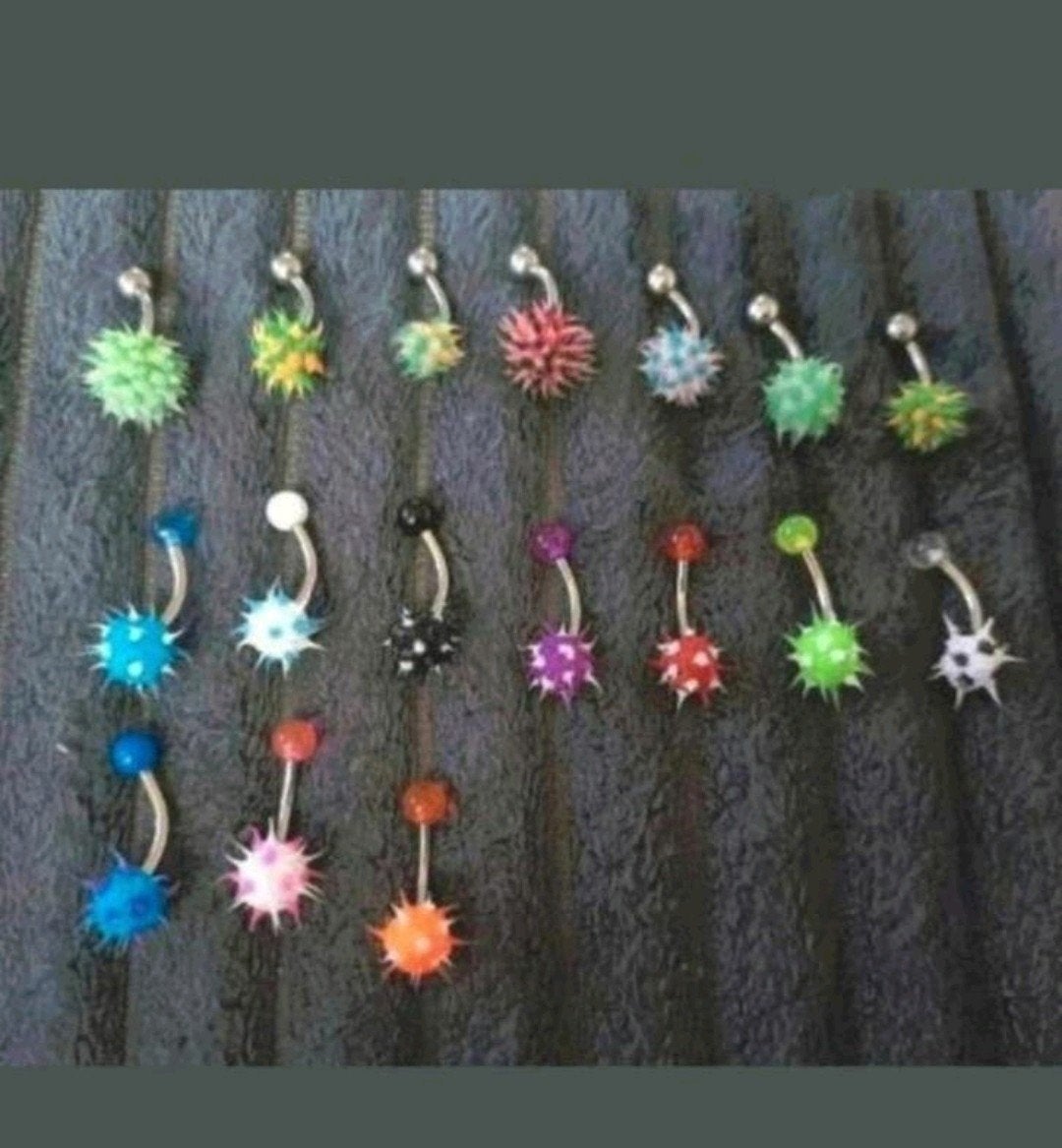 navelpiercings staafjes verschillende, Sieraden, Tassen en Uiterlijk, Piercings, Verzenden, Nieuw, Navelpiercing