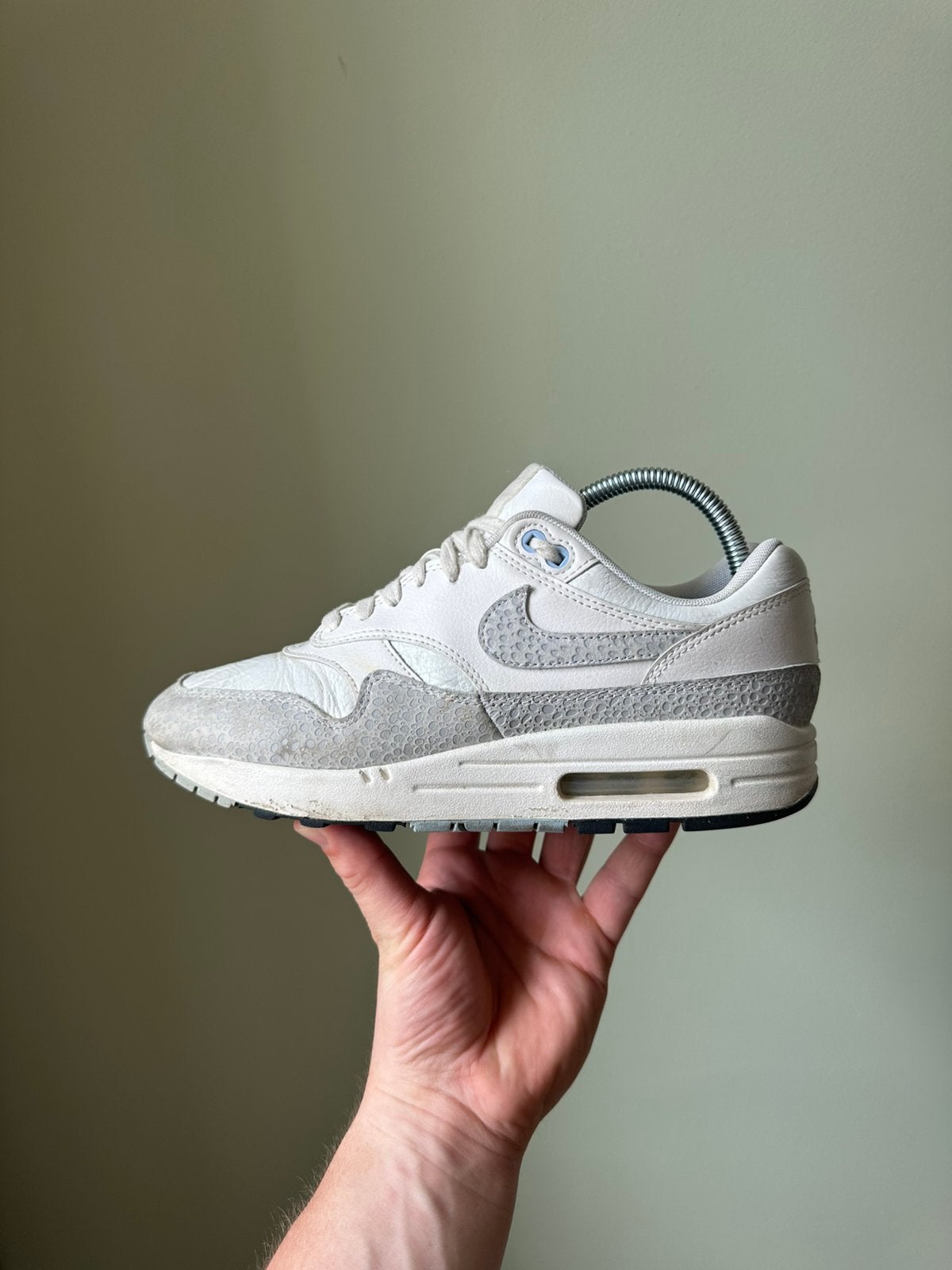 Nike Air Max 1 Safari Summit White / 40,5, Wit, Ophalen of Verzenden, Sneakers of Gympen, Zo goed als nieuw