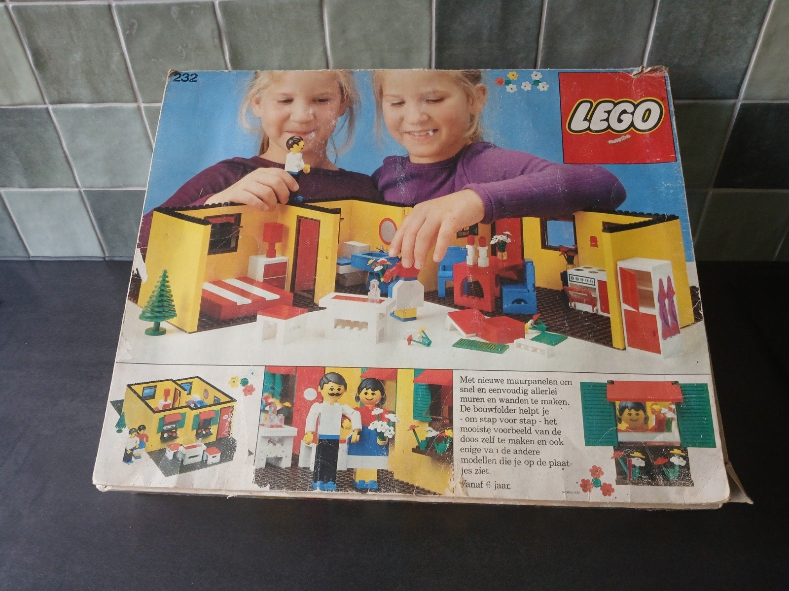 Lego bungalow 232 vintage, Kinderen en Baby's, Speelgoed | Duplo en Lego, Overige thema's, Lego, Ophalen of Verzenden, Zo goed als nieuw