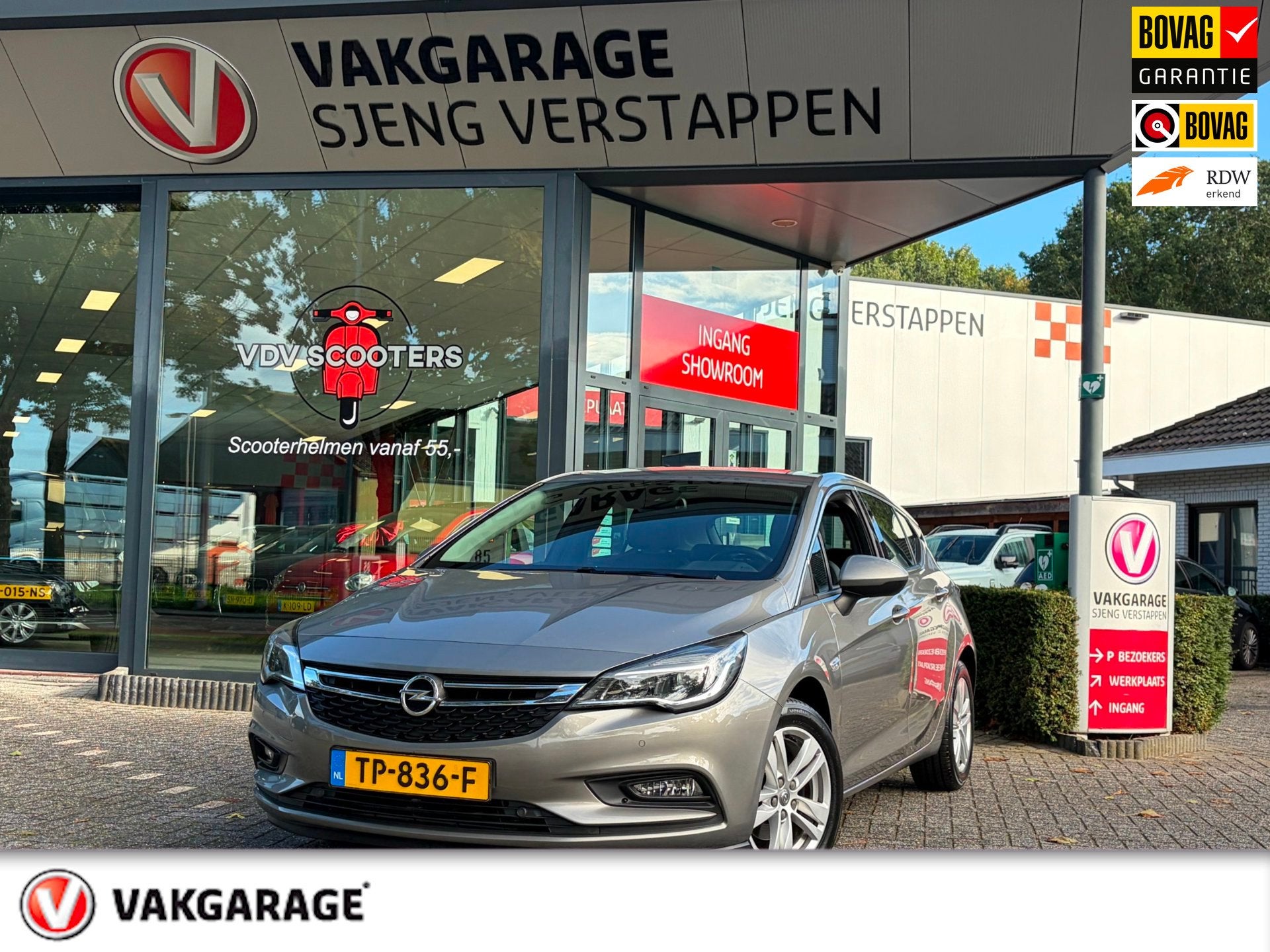 Opel Astra 1.4 Turbo S/S Bovag rijklaarprijs !, Auto's, 12 maanden, 125 pk, Gebruikt, 4 cilinders