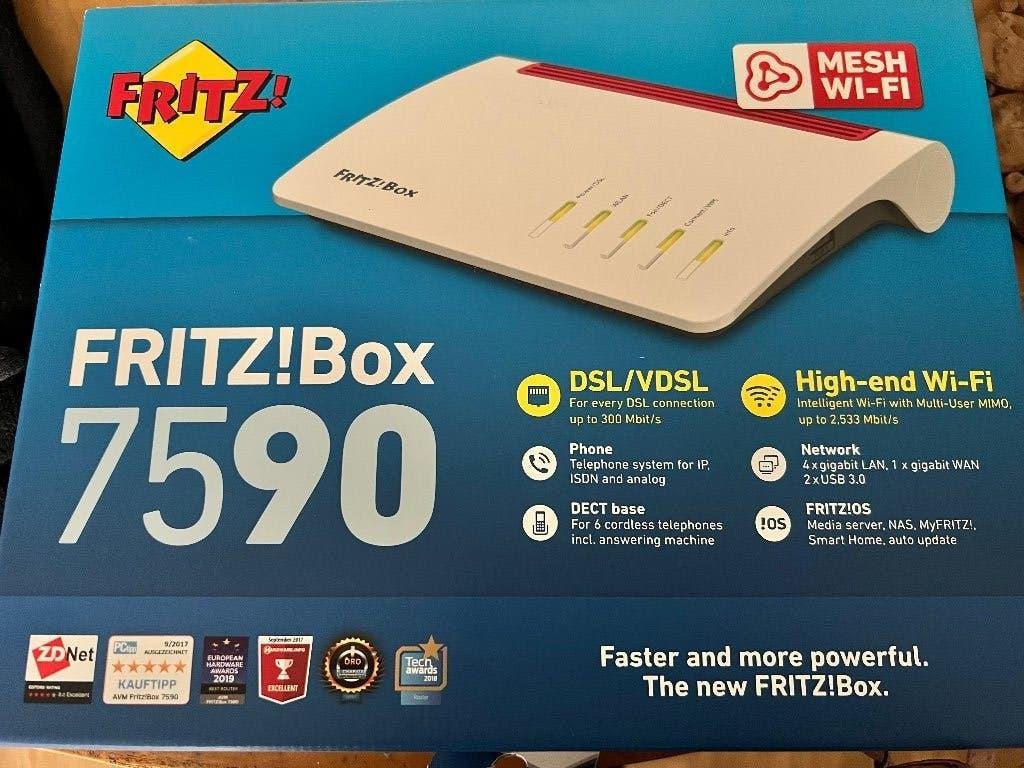 Fritz Box modem, Computers en Software, Routers en Modems, Ophalen of Verzenden, Gebruikt, Router met modem, Fritzbox