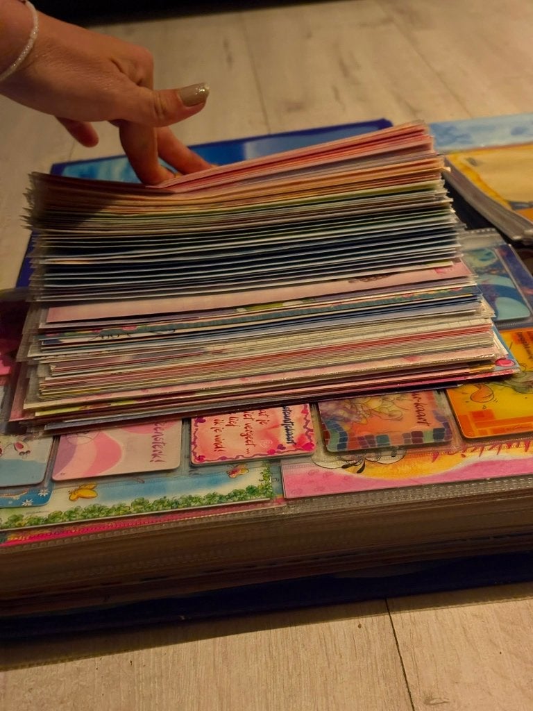 Diddl blaadjes 200x, Verzamelen, Verzenden, Diddl, Zo goed als nieuw, Papier, Kaart of Schrift