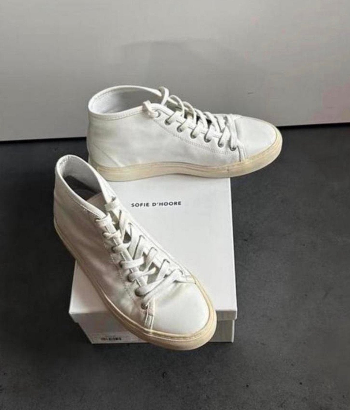 Sofie d Hoore sneakers 39 leer NP 429,00 by Pauw, Wit, Ophalen of Verzenden, Sneakers of Gympen, Zo goed als nieuw