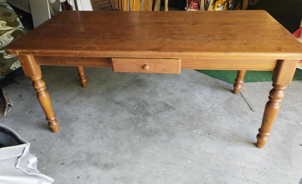 tafel boeren grenen tafel, Ophalen, Boeren tafel, Gebruikt, 50 tot 100 cm