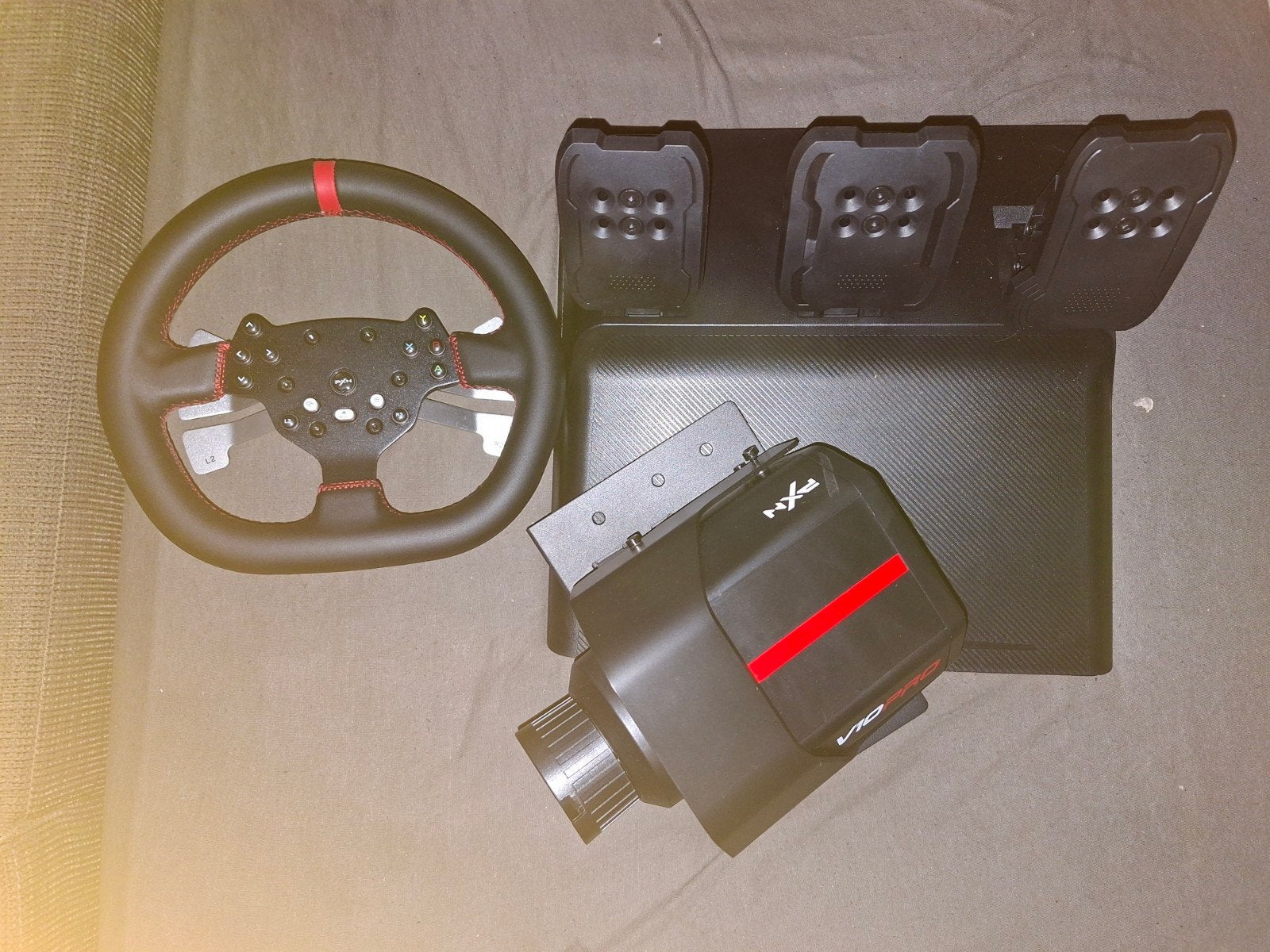 Pxn V10 Pro Direct drive racestuur, Ophalen, Racestuur, Overige merken, Zo goed als nieuw