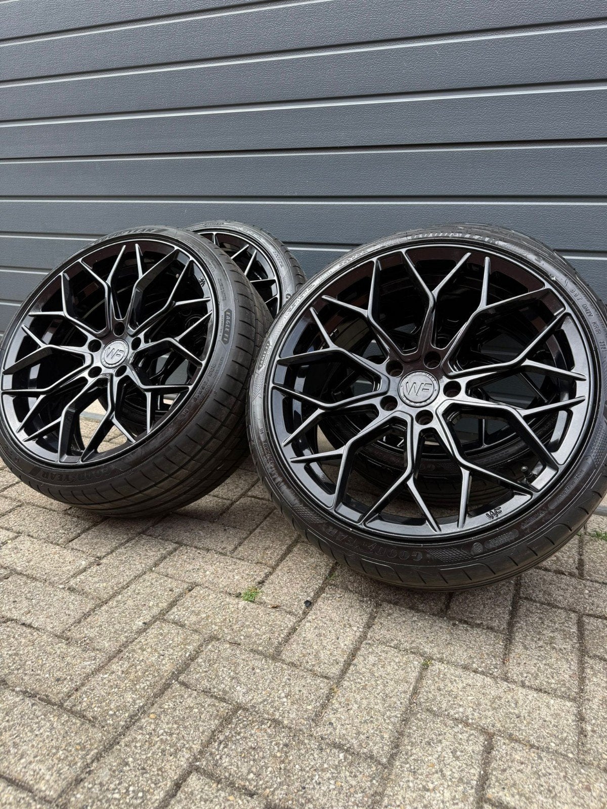Wheelforce SL1-FF 19 inch velgen hoogglans zwart, Banden en Velgen, Nieuw, 235 mm, Zomerbanden