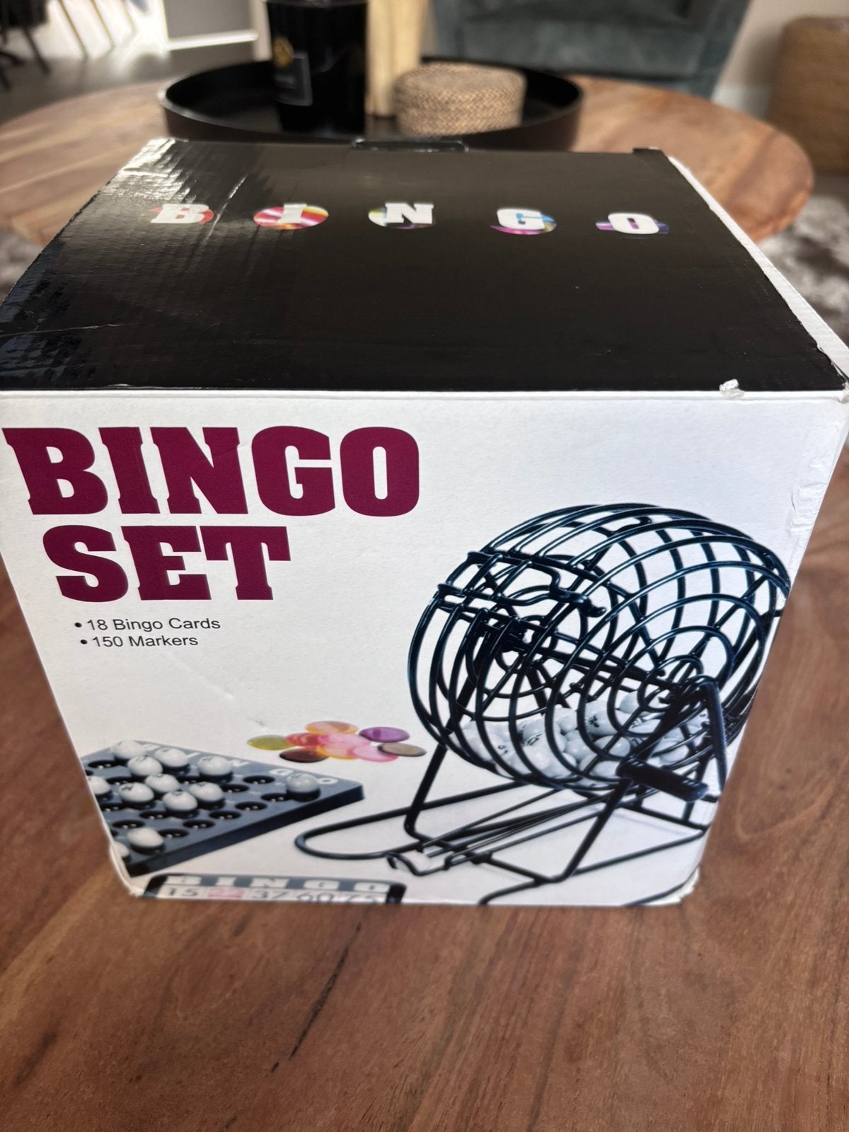 Bingo set, Hobby en Vrije tijd, Gezelschapsspellen | Bordspellen, Ophalen of Verzenden, Zo goed als nieuw