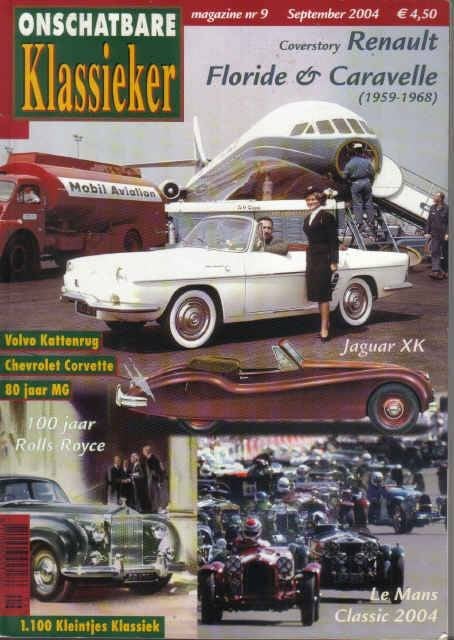OK 9 2004 : Renault Floride & Caravelle - Volvo PV544 - MG, Ophalen of Verzenden, Gelezen, Algemeen
