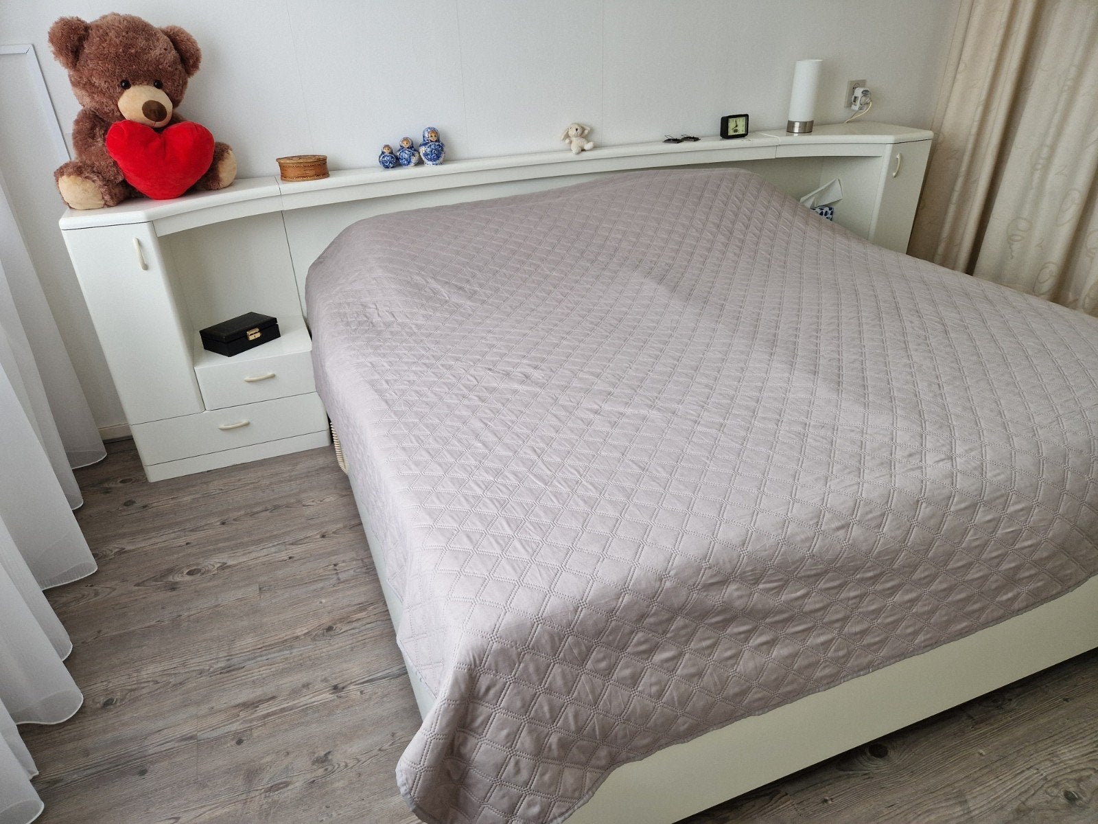 retro slaapkamer meubel, Gebruikt, Tweepersoons, Ophalen of Verzenden, 180 cm