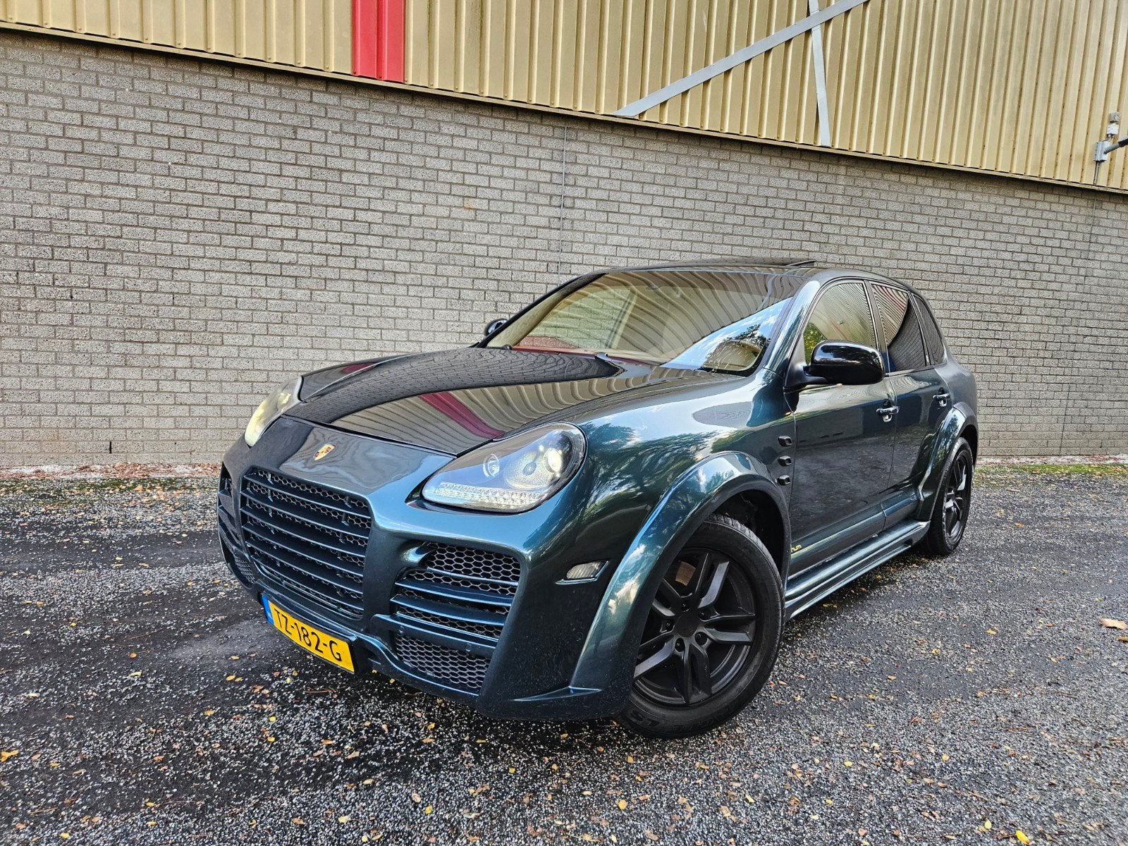Porsche cayenne 4.5 S  2003 Groen magnum techart, Auto's, Automaat, Cayenne, 8 cilinders, 340 pk