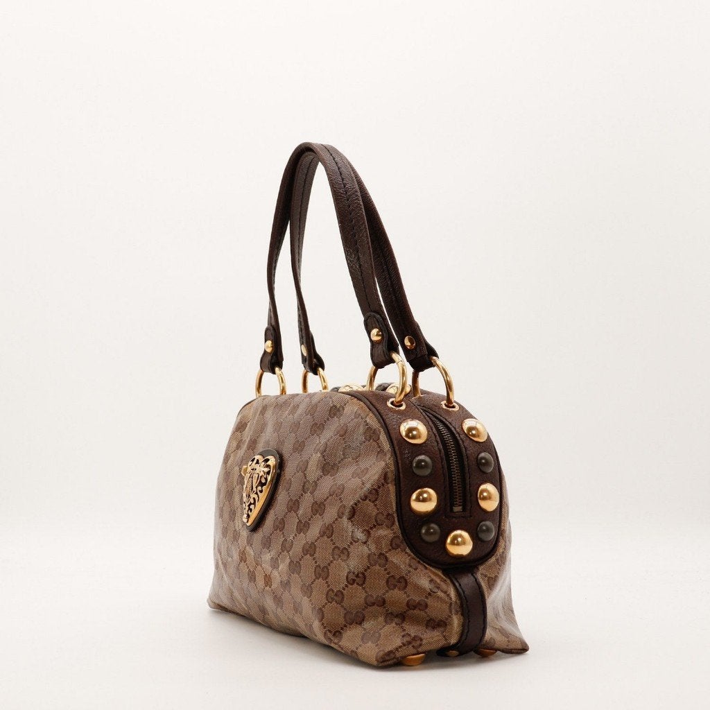 Gucci Babouska 34x20,5x14 cm handtas, Verzenden, Gebruikt, Zwart, Handtas