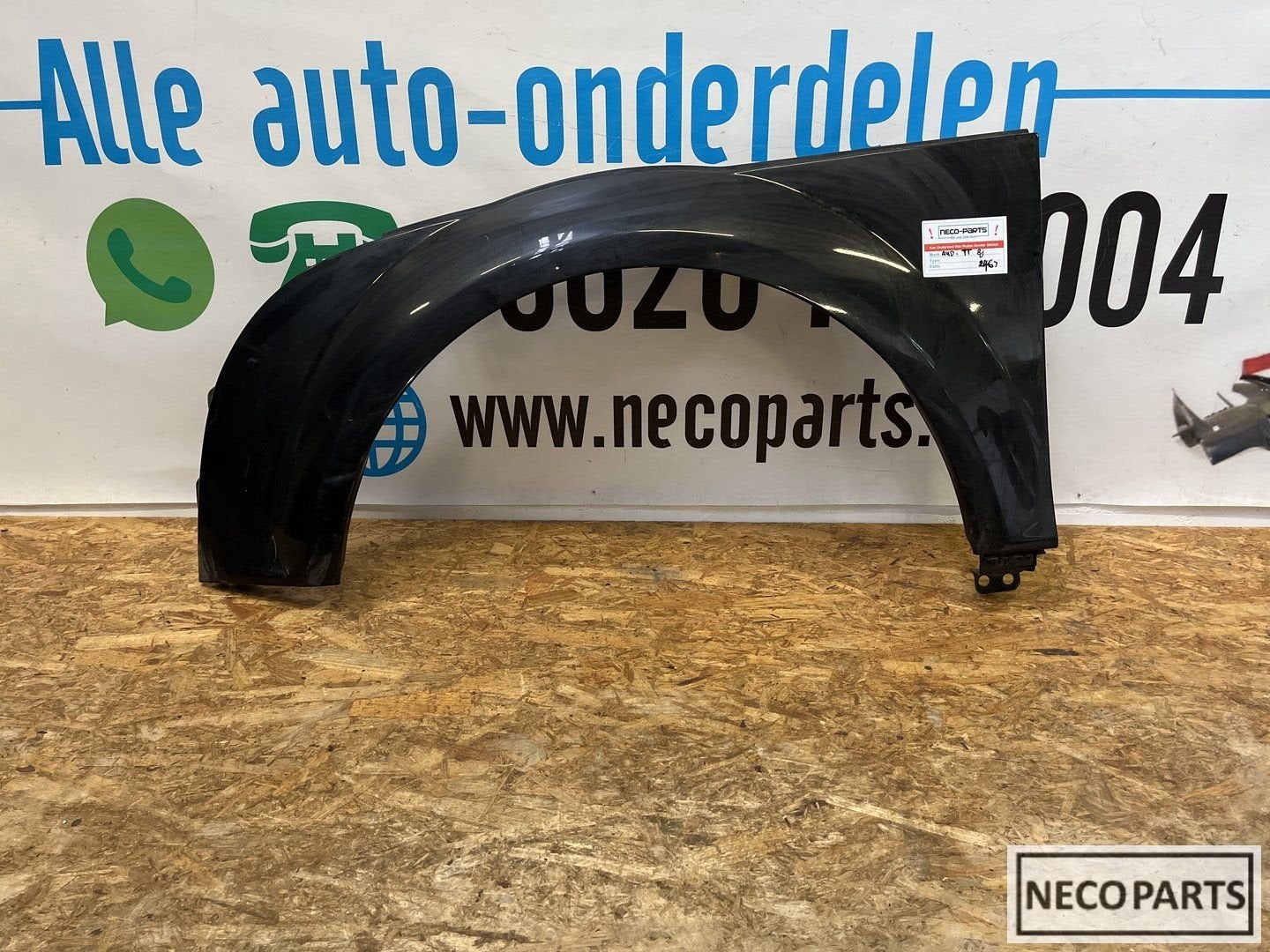 AUDI TT 8J SPATBORD ZIJSCHERM SCHERM LINKS ORGINEEL, Auto-onderdelen, Gebruikt, -, -, Spatbord
