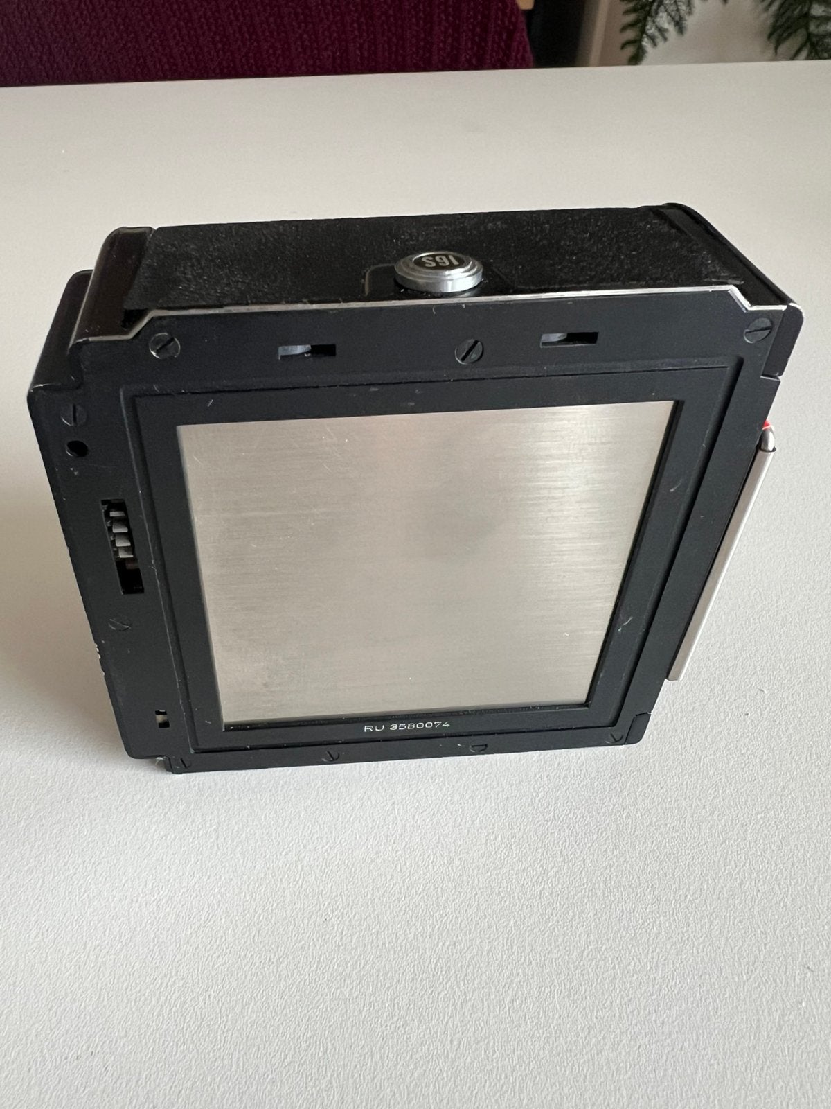 Hasselblad a16s achterwand, Audio, Tv en Foto, Fotocamera's Analoog, Spiegelreflex, Hasselblad, Ophalen of Verzenden, Niet werkend