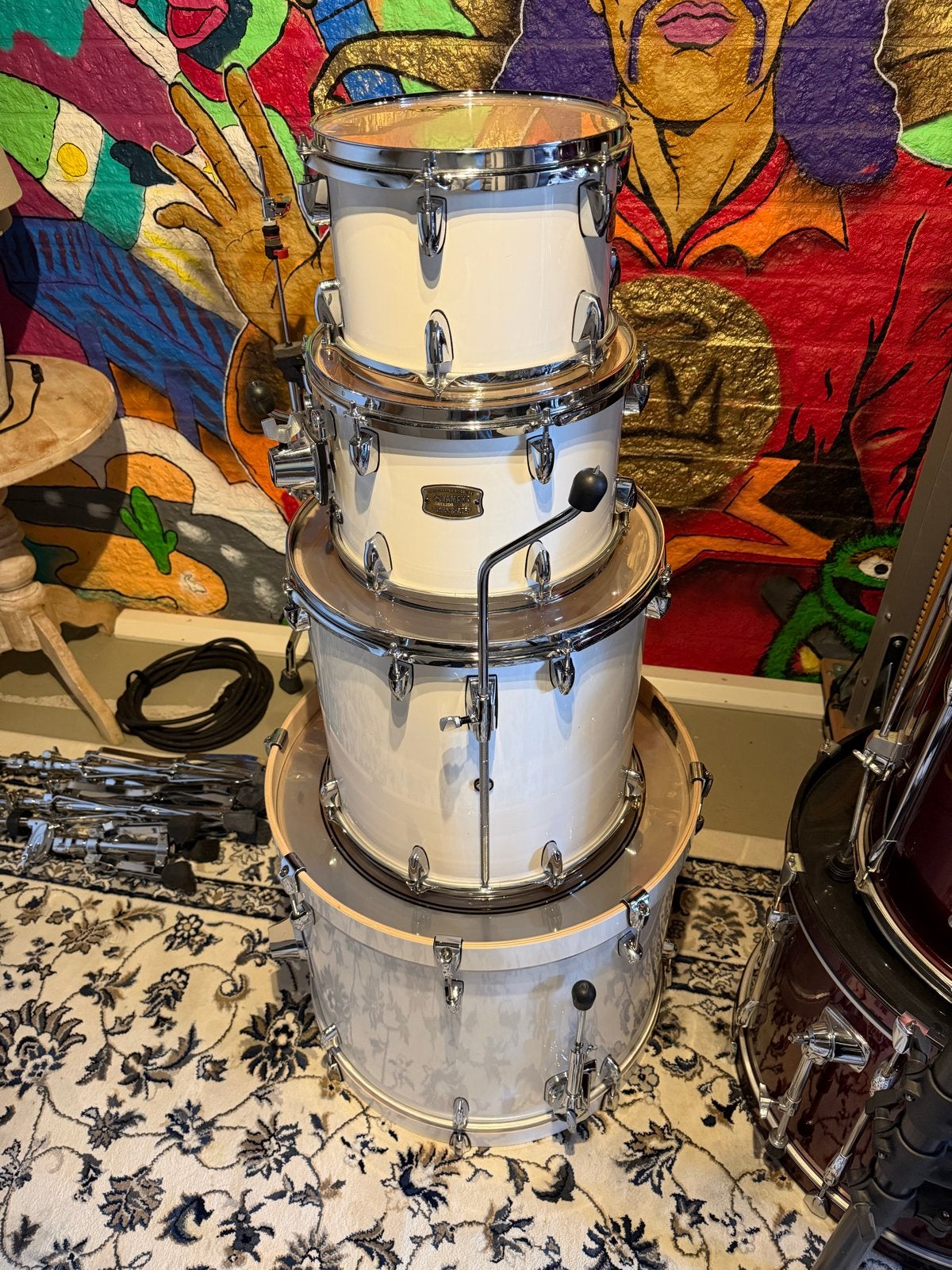 Yamaha Stage Custom (2020) Drumstel - Compleet met Snare, Muziek en Instrumenten, Drumstellen en Slagwerk, Ophalen, Zo goed als nieuw