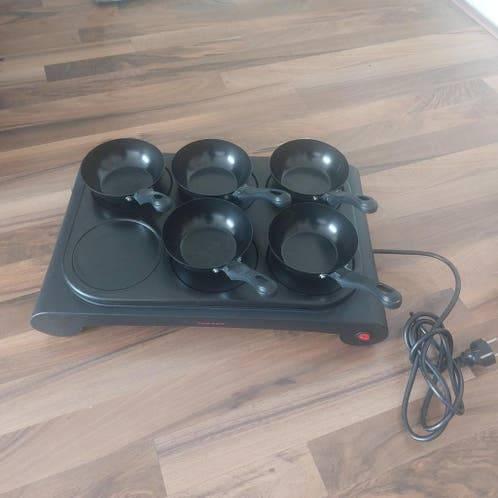 Gourmetset Tomado, werkt goed, Witgoed en Apparatuur, Gourmetstellen, Ophalen of Verzenden, Zo goed als nieuw, 4 t/m 7 personen