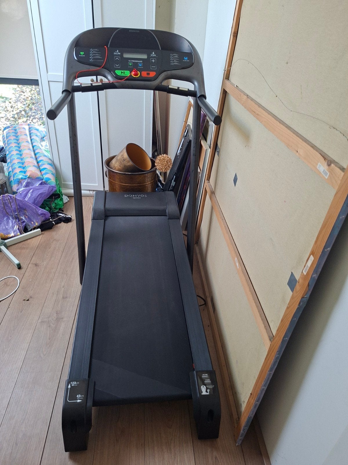Domyos T520B Loopband, Sport en Fitness, Ophalen, Gebruikt, Metaal, Loopband