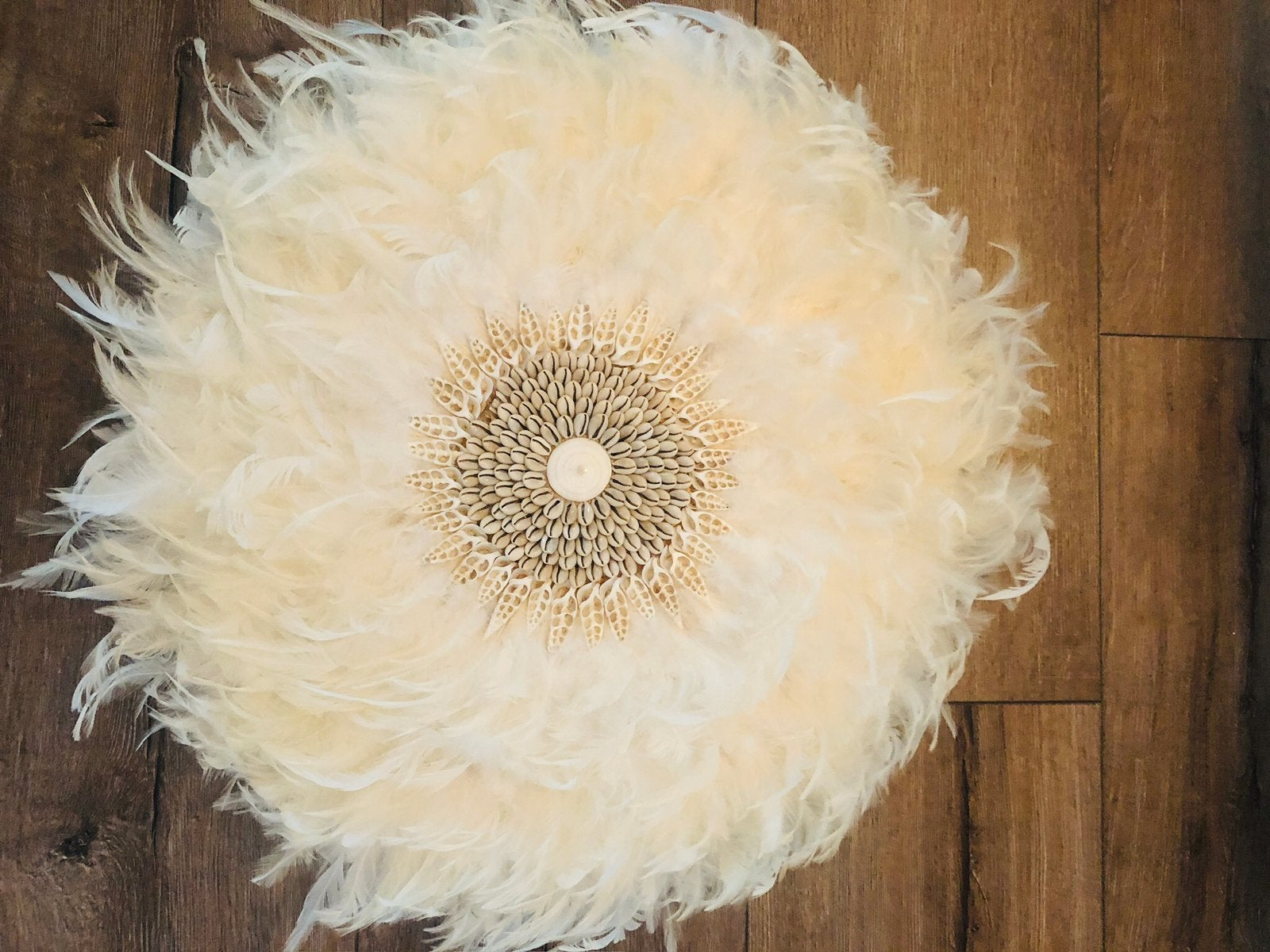 Juju veren deco wit 60 cm, Ophalen