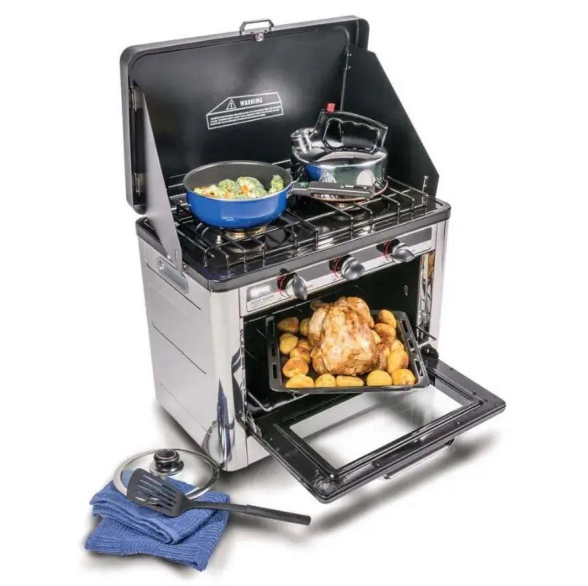 Nieuwe Kampa roast master, camper/camping gasstel/oven, Caravans en Kamperen, Kampeeraccessoires, Ophalen of Verzenden, Nieuw