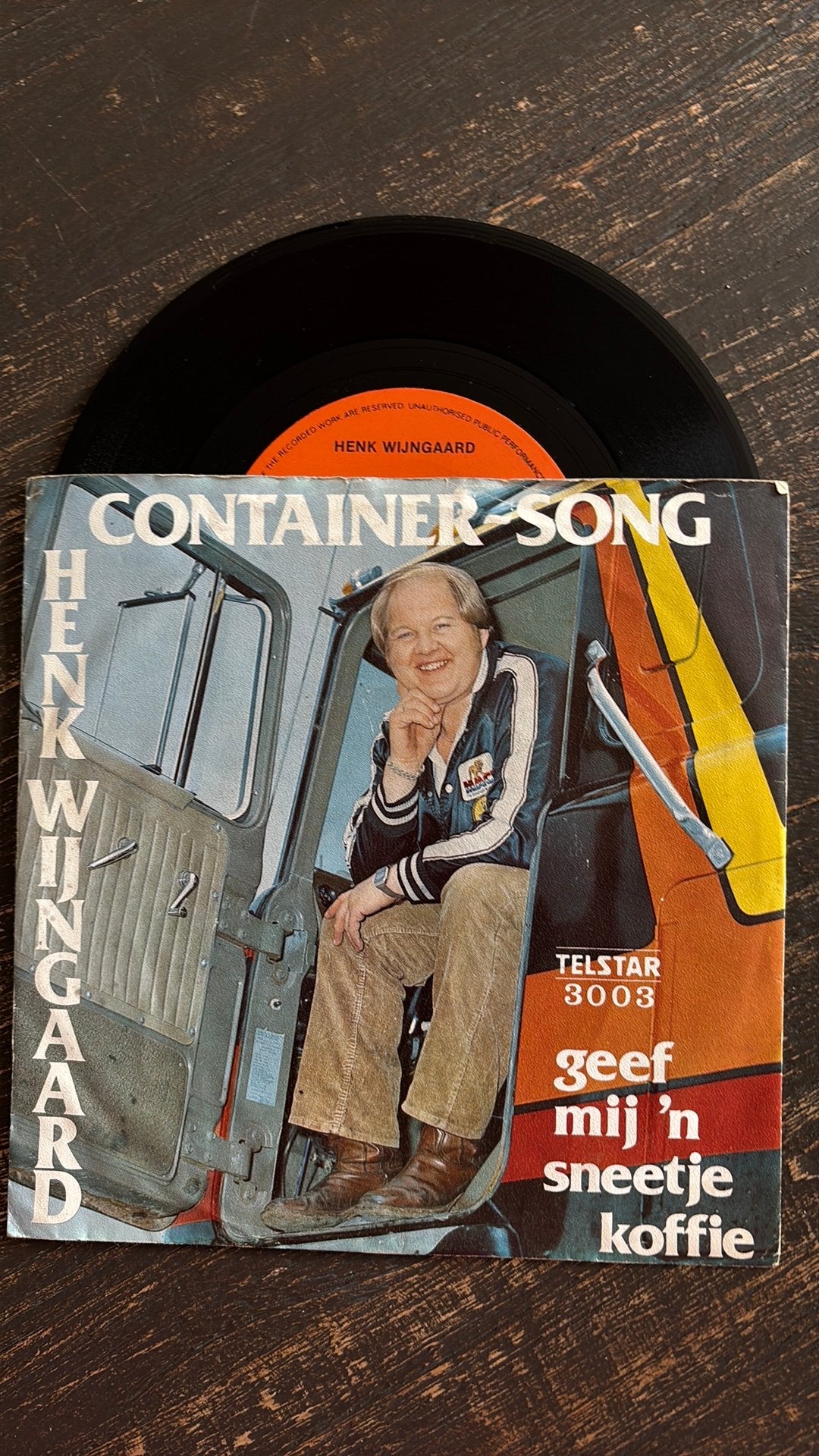 Henk Wijngaard / Container-Song, Ophalen of Verzenden, Zo goed als nieuw, Nederlandstalig