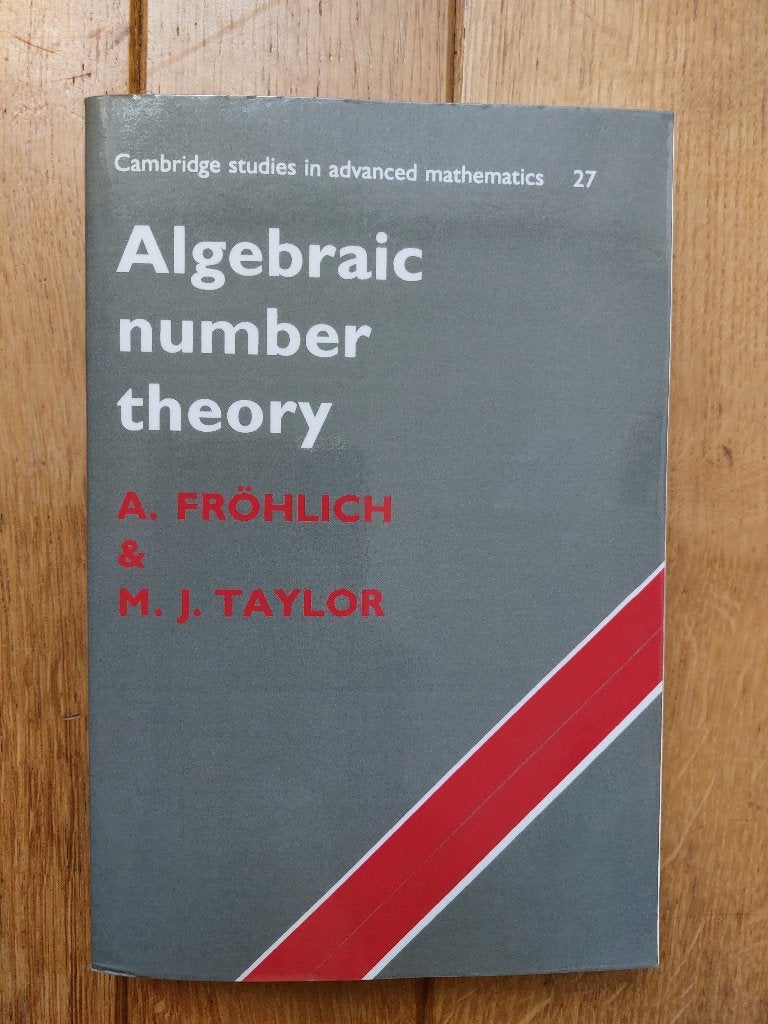Algebraic number theory, Ophalen of Verzenden, Beta, Nieuw, WO