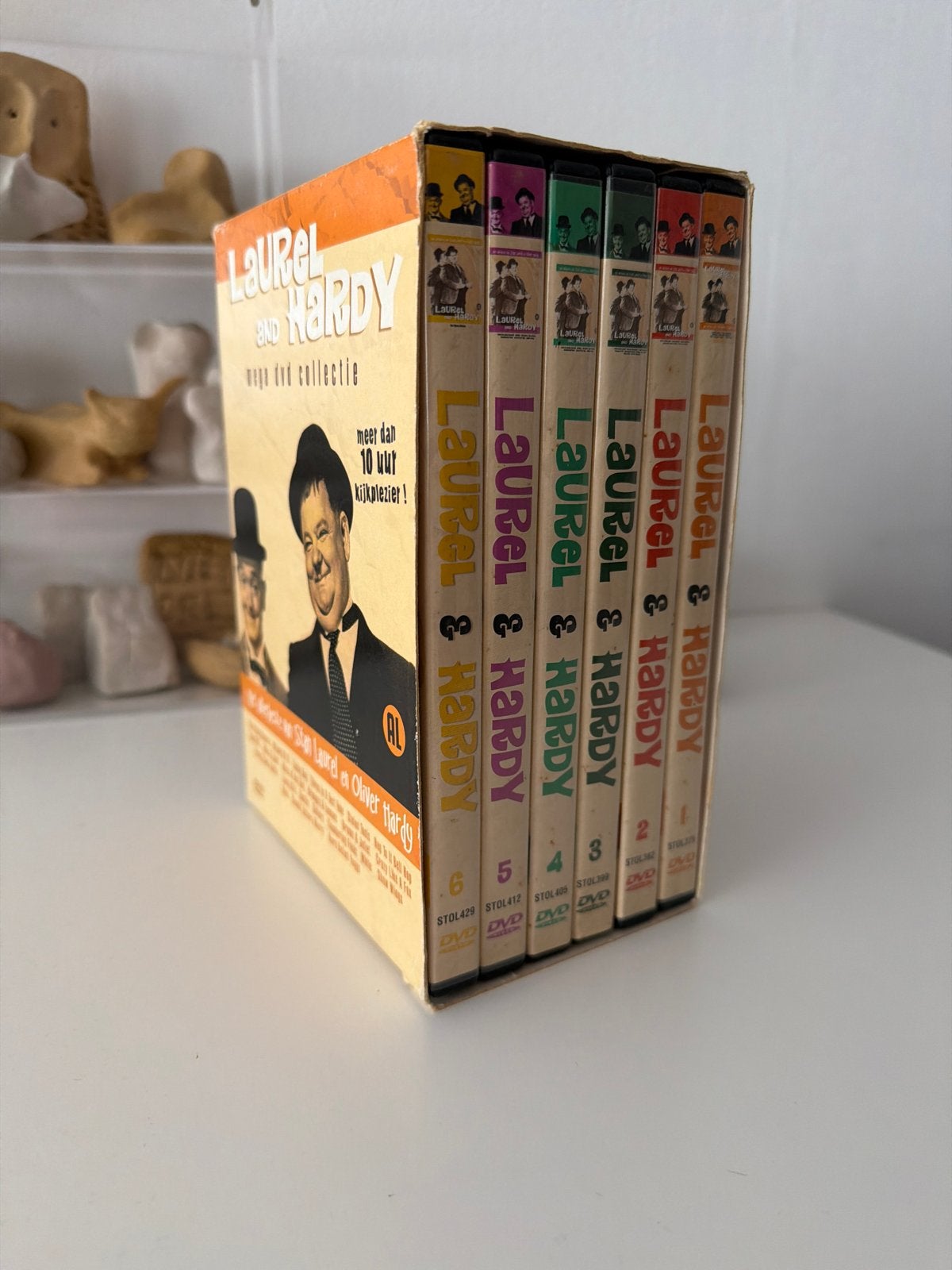 Laurel & Hardy Mega DVD Collectie, Alle leeftijden, Ophalen of Verzenden, Gebruikt, Boxset